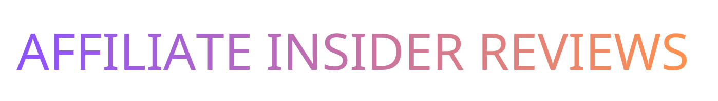 Affiliate insider reviews